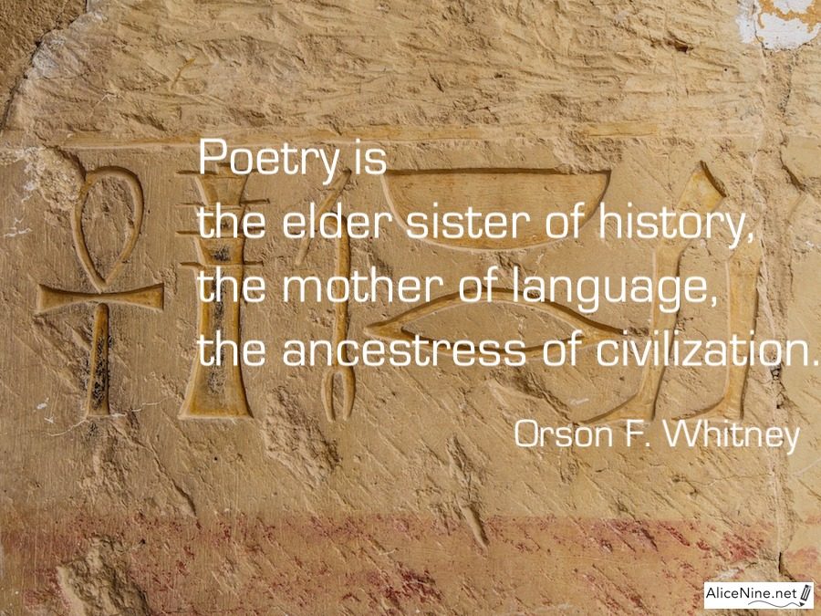 Poetry is… #16