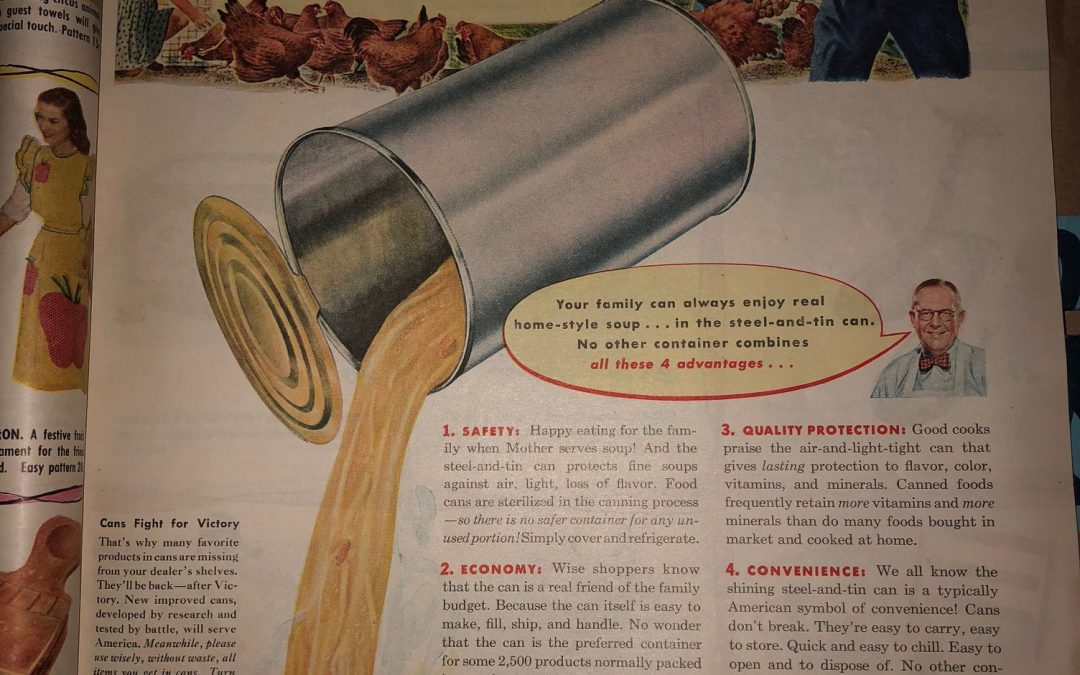 Steamy Canned Soup